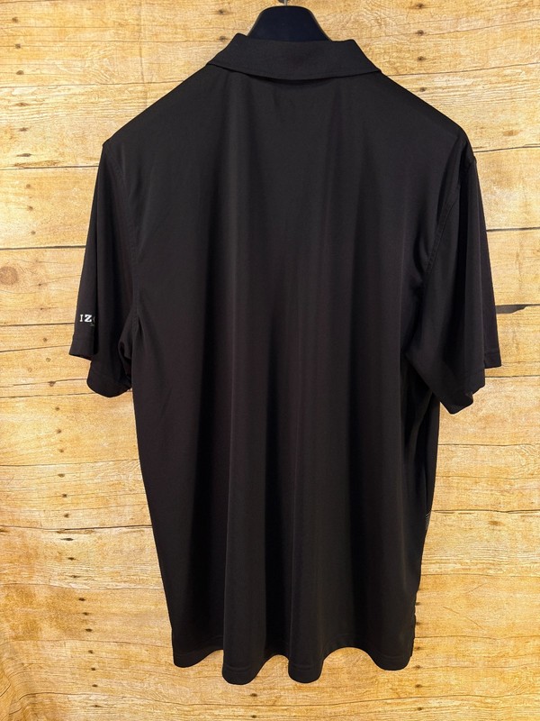 IZOD X-TREME FUNCTION GOLF POLO SHIRT MEN'S XL COOL-FX SS BLACK SPIRALS ⭐️EUC⭐️ gallery
