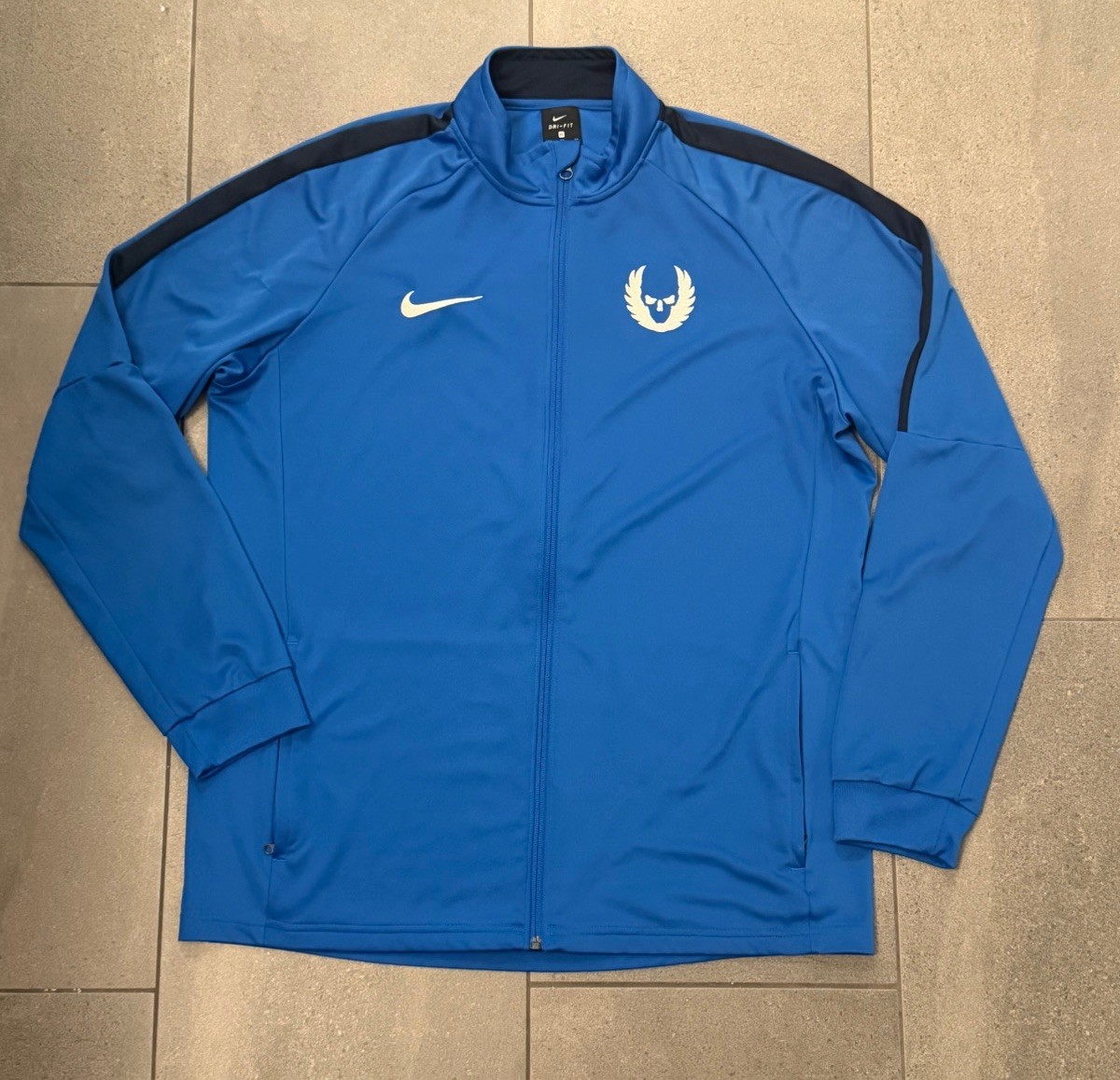 Nike Oregon Project Track Jacket Men's Extra Large Blue Full Zip Running Adult gallery