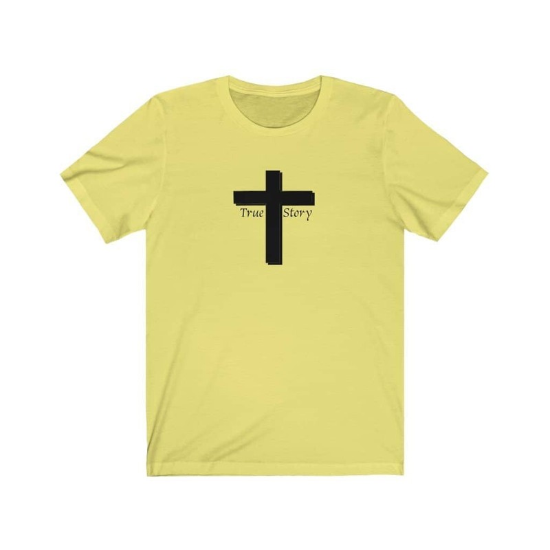 Bella & Canvas Jersey Short Sleeve Tee "True Story" 2 gallery