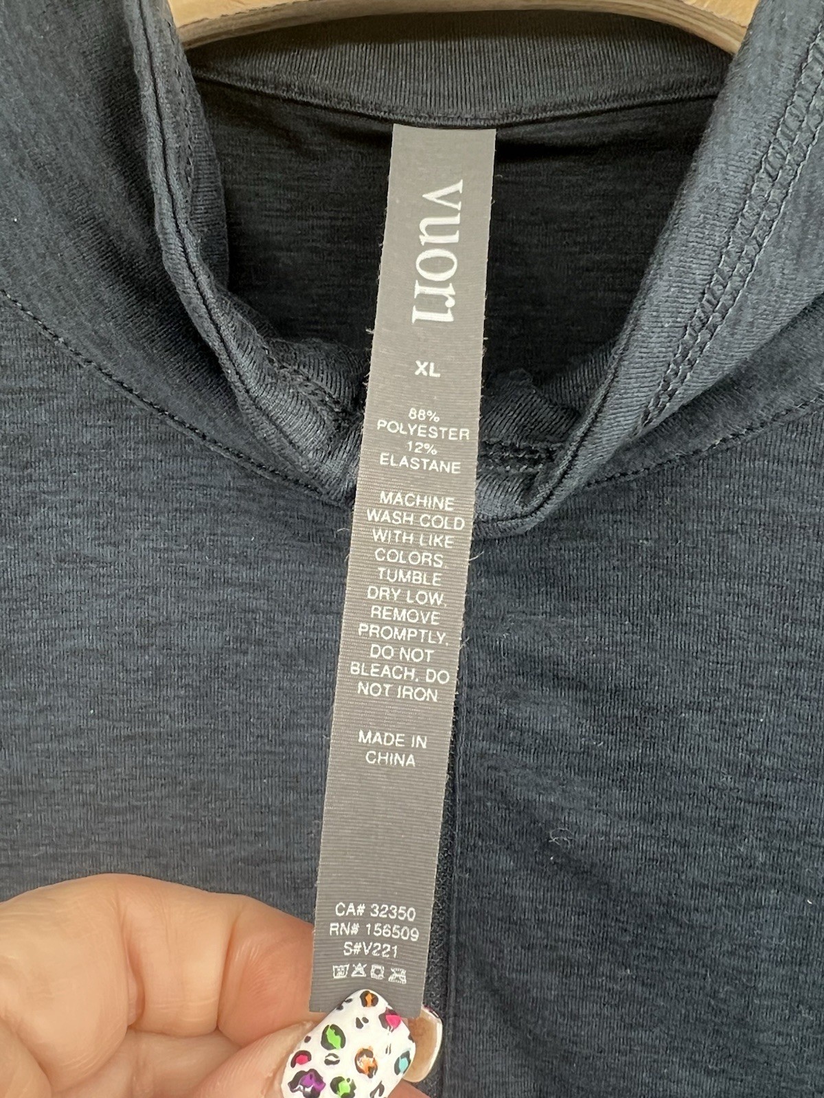 Vuori Men's XL Ease Performance 1/2 Zip Pullover V221 Blue/Gray Heather Stretch gallery
