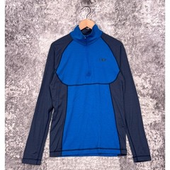 Outdoor Research Base Layer Medium Mens Merino Wool Alpine Onset Zip Shirt