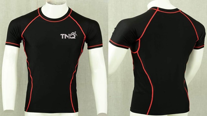 Compression base layer body armour Long Sleeve men's gym T-Shirt Sports tops TNQ gallery