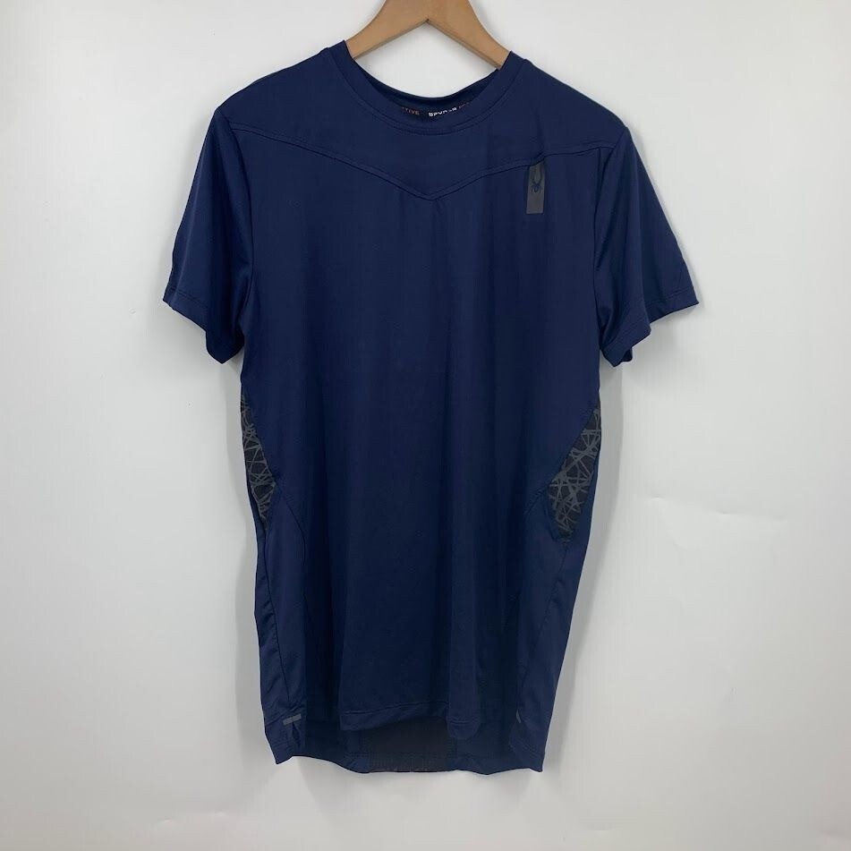 Spyder Men's Breathable Quick Dry Stretch SPM203 Athletic T-Shirt Size M NWT gallery