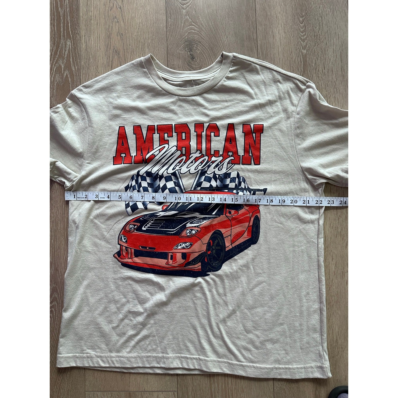 Men’s Cold Crush "American Motors" Race Car Graphic Tee Size Large NWOT gallery