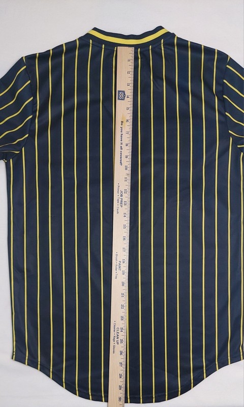 BLACK PYRAMID 2017-2018 Pittsburgh Pirates Baseball Pinstripe Jersey Medium Men gallery