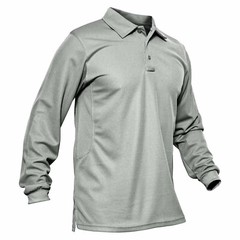 🔥CHASE 54 GOLF MEN’S GREY LONG SLEEVE POLO MS4201 SIZE 3XL / XXXL NWT