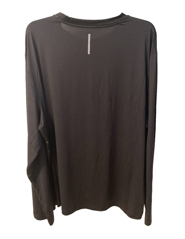 ZELOS Black Crew Neck Men's 2XL Activewear Long Sleeve Shirt gallery