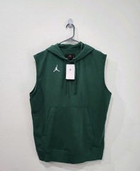 Nike Jordan Dri-FIT Fleece Sleeveless Hoodie Men’s Sz M Training Top DQ7946-315