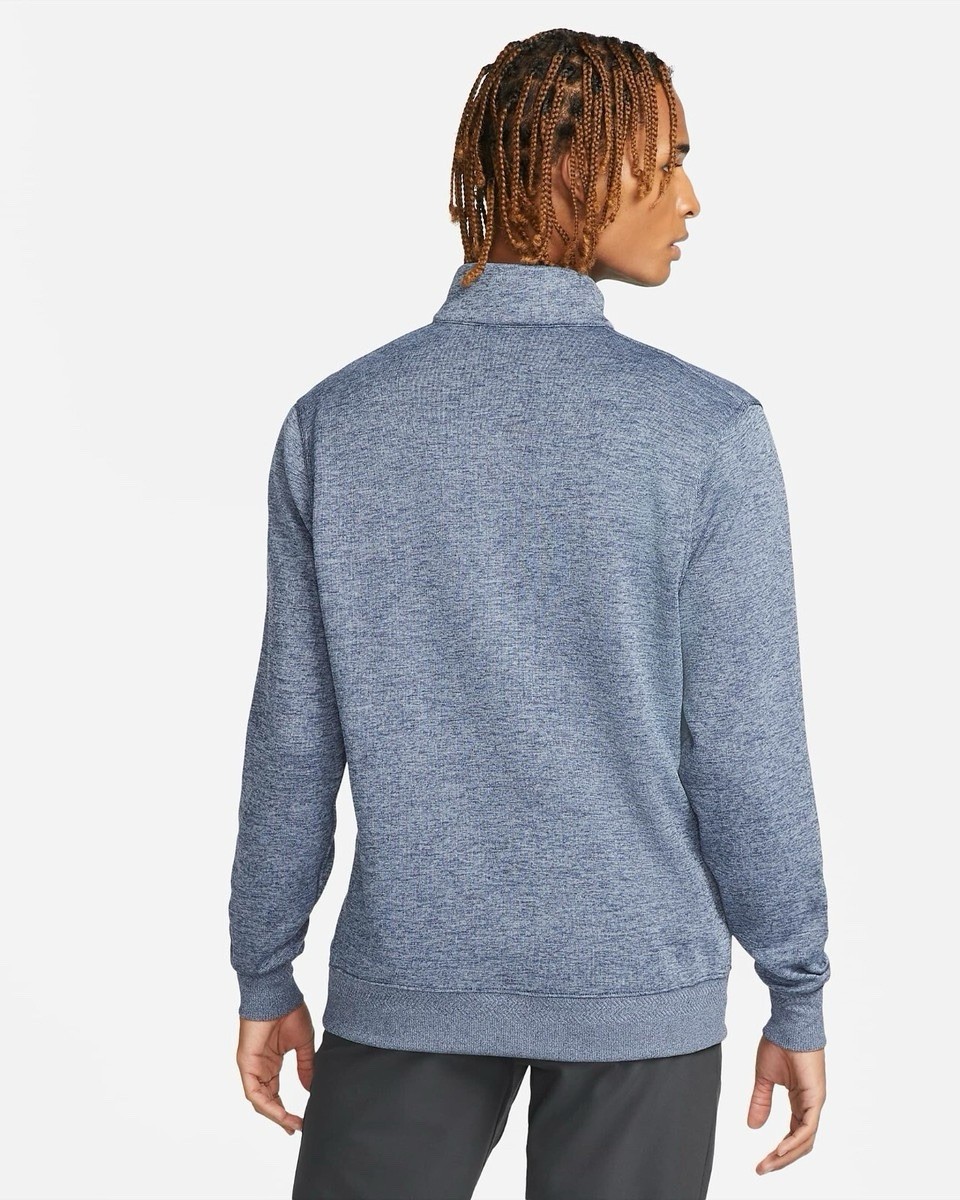 Nike Dri-FIT Men’s 1/4 Zip Golf Pullover Mens Sweater Blue DH0986-451 New w tags gallery