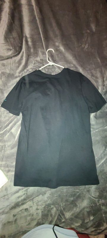 Nike Men's T-Shirt Athletic Logo Swoosh Printed EUC Short Sleeve Tee sz large gallery
