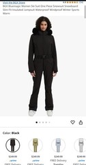 BGX Bluemagic Women Ski Suit One Piece Snowsuit Snowboard Slim Fit Small