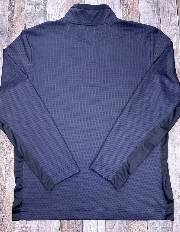 Quieti Performance Quarter Zip Pullover Men’s Large Navy Blue Performance Golf gallery