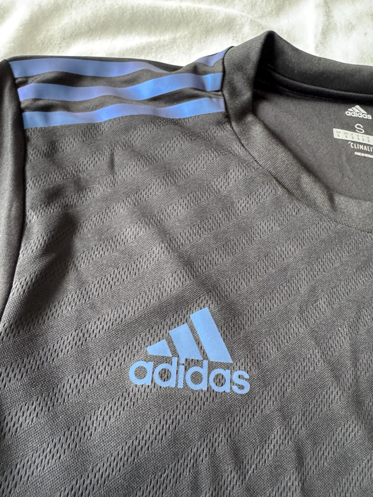 Adidas Men Tiro Essentials Shirts Black Blue T-Shirt Casual Tee Jersey HM7928 gallery
