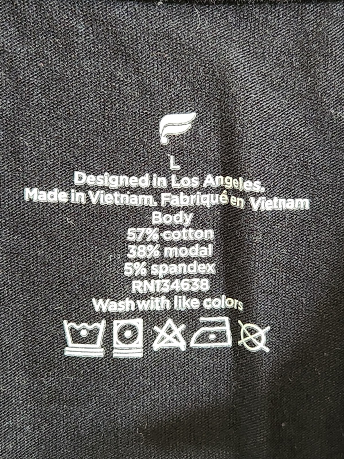 Fabletics Men's Training Day Polo Short Sleeve Black Large gallery