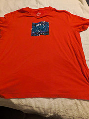 Nike Dri-FIT The Nike Tee Men’s 2XL Orange Crew Neck Graphic T-Shirt