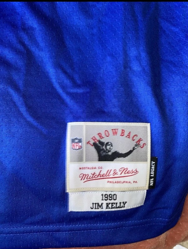 MITCHELL & NESS NFL LEGACY JERSEY BUFFALO BILLS 1990 JIM KELLY gallery