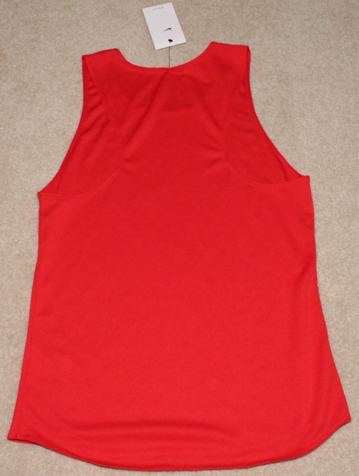 Nike Dri-FIT Running Singlet Men's Size Small S - NWT - Red gallery