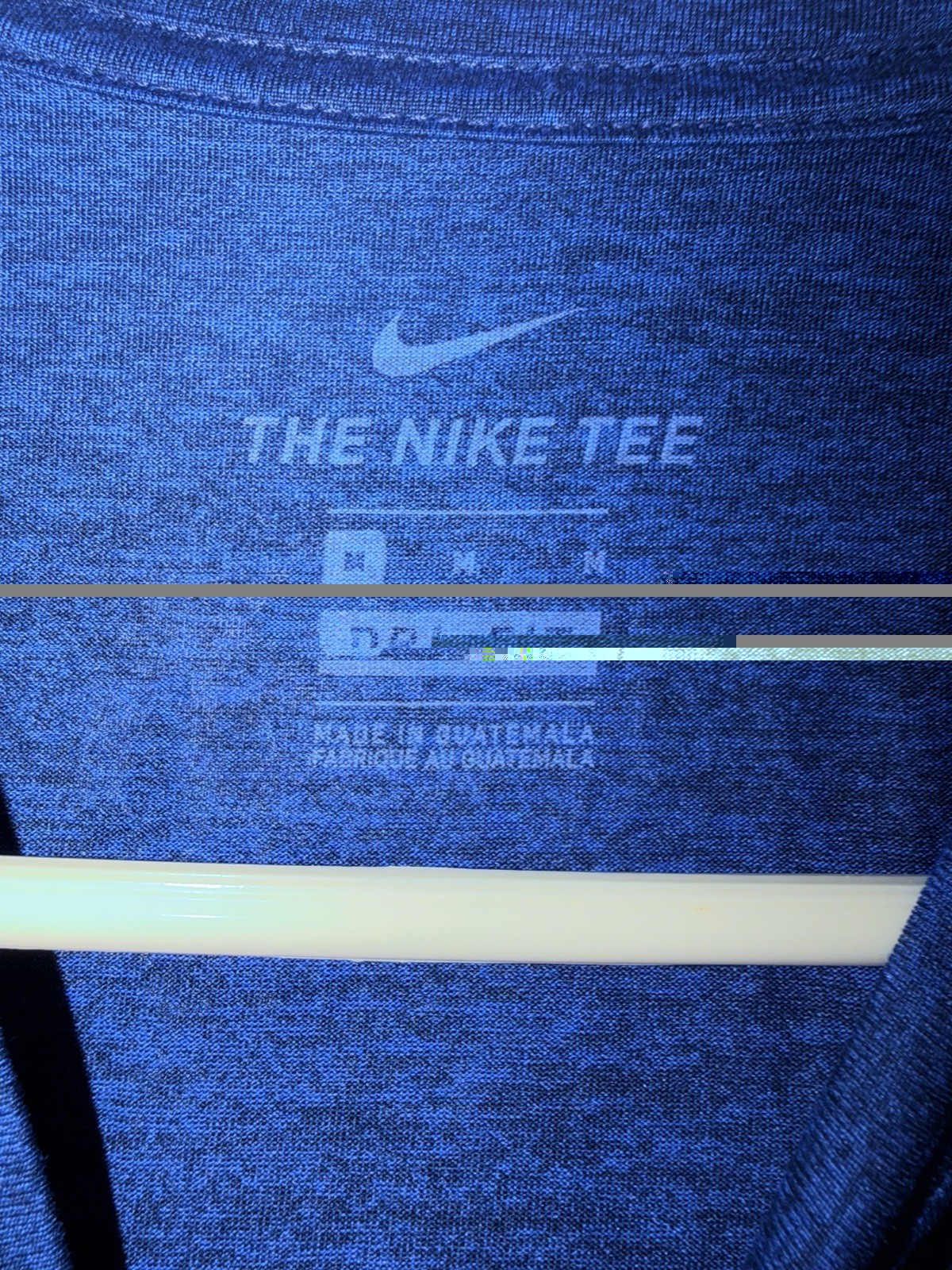 Nike Dri-FIT Men's Medium Heather Blue The Nike Tee Short Sleeve Shirt Training gallery
