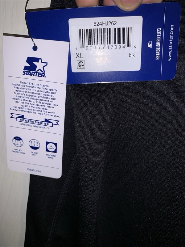 Starter Men's Standard Quick Dry Sleeveless Lightweight UPF Active Top XL gallery