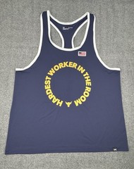Under Armour Project Rock USA RWB Iso-Chill Tank Mens XL Loose Fit 1383310