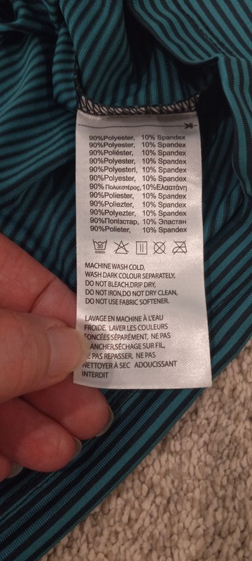 EZ Run Mens 4xl Blue And Teal Striped Workout Fitness Sleeveless Tank Top New gallery