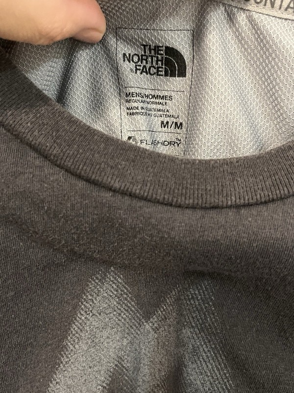 THE NORTH FACE Men's Mountain Athletics Performance GRAY T-Shirt Size Mens M gallery