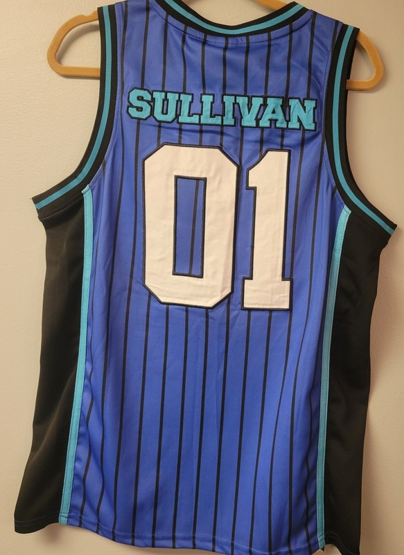 Boxlunch Monsters University Basketball Jersey Sullivan 01 Size Small Blue Tank gallery