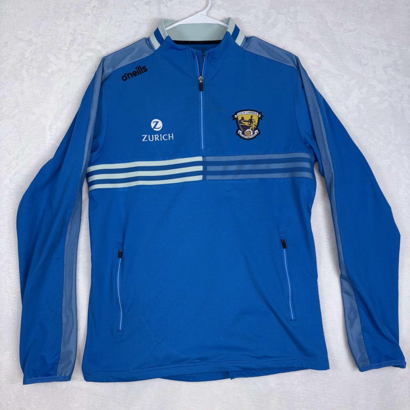 O'Neills Training Top Loch Garman Wexford GAA Yellowbellies 1/4 Zip Men's Medium gallery