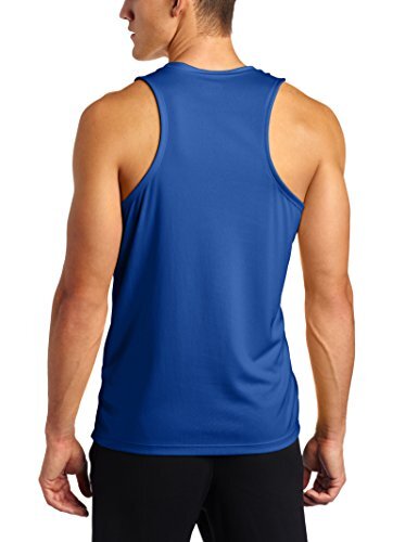 NEW ASICS Ready Set Singlet Air Force Blue Men XS Tank Top Shirt NWT K981 gallery