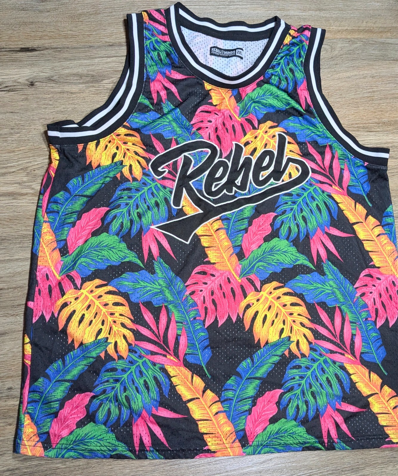 Mens tank-Rebel Minds, sz 2xl, basketball gallery