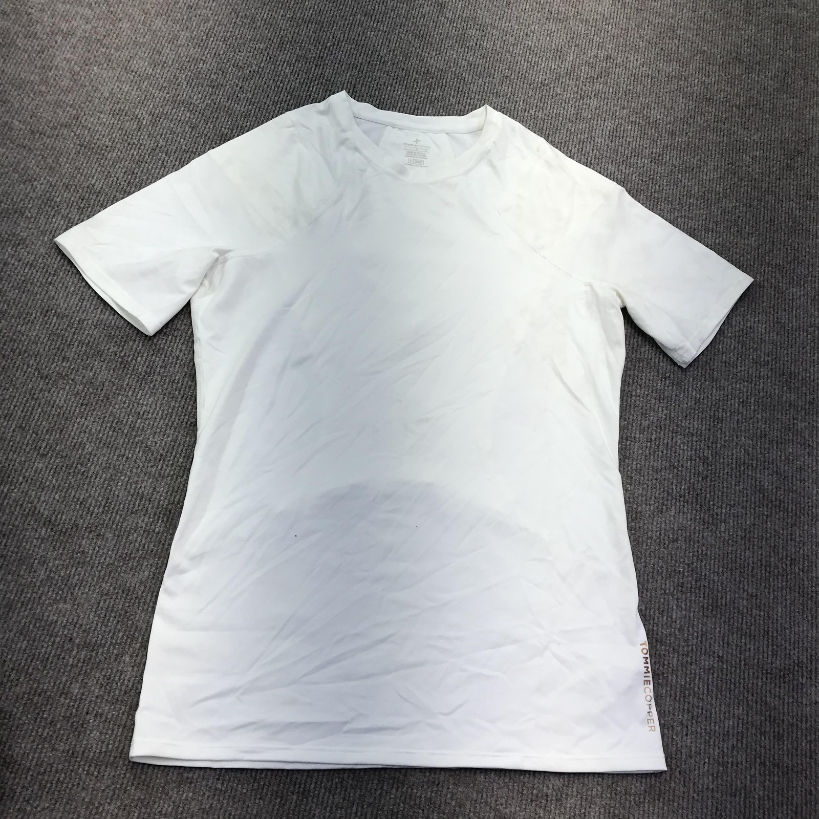 Tommie Copper Shoulder Support Shirt Mens Large White Compression Base Layer gallery