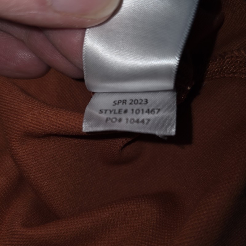 Rhone Session 1/4 Zip Performance Golf Pullover Shirt - Mens Size XL Orange gallery