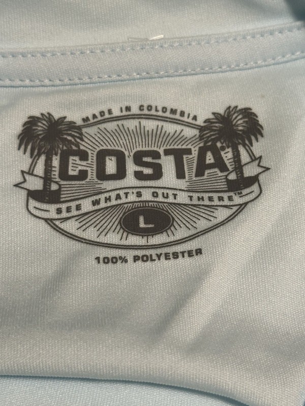 Costa Pride Tech Crew (L)- Arctic Blue Long Sleeve Crew Neck gallery