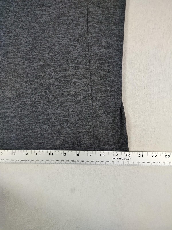 HYLETE Pullover Mens Medium Gray Quarter Zip Long Sleeve Athletic Activewear gallery