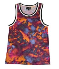 Mens Shirt Acid Explosion Jersey Tank Top Basketball T-Shirt NEW