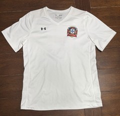 Men’s Under Armour Size M Portugal White Heatgear Jersey Shirt