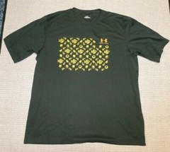 Under Armour men’s dark green 2007 Muddy Buddy short-sleeved t-shirt Sz XL