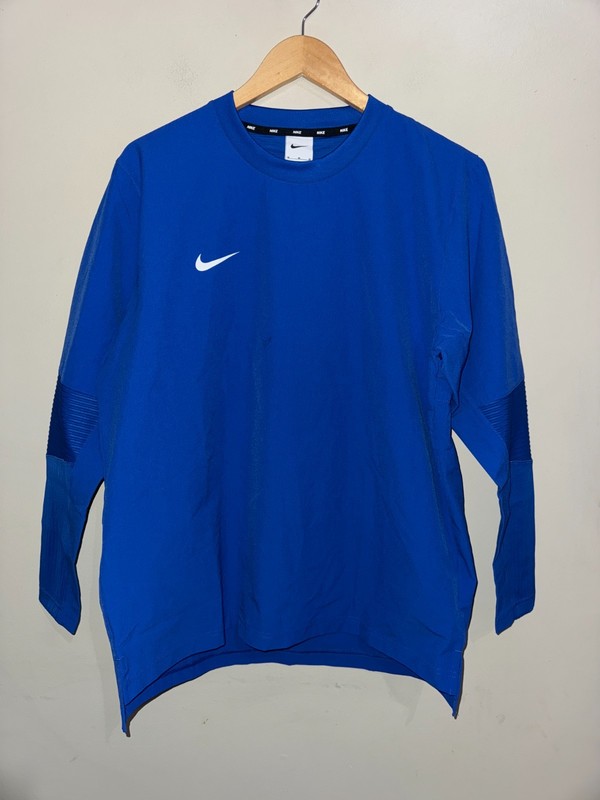 Nike Baseball Dri-FIT Lightweight Player Pullover Blue Men's M FD4291-449 NEW gallery