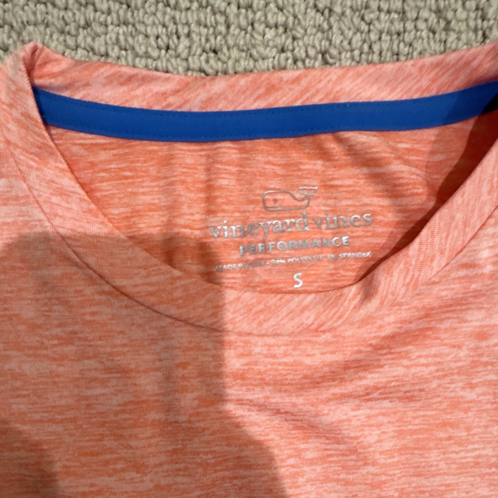 Vineyard Vines Performance Men’s Heathered Lightweight Crewneck T-Shirt S gallery