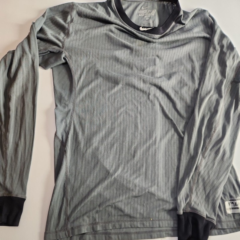 Nike Shirt Mens Large Gray Pro Authentic Collection MLB Lightweight Baseball* gallery