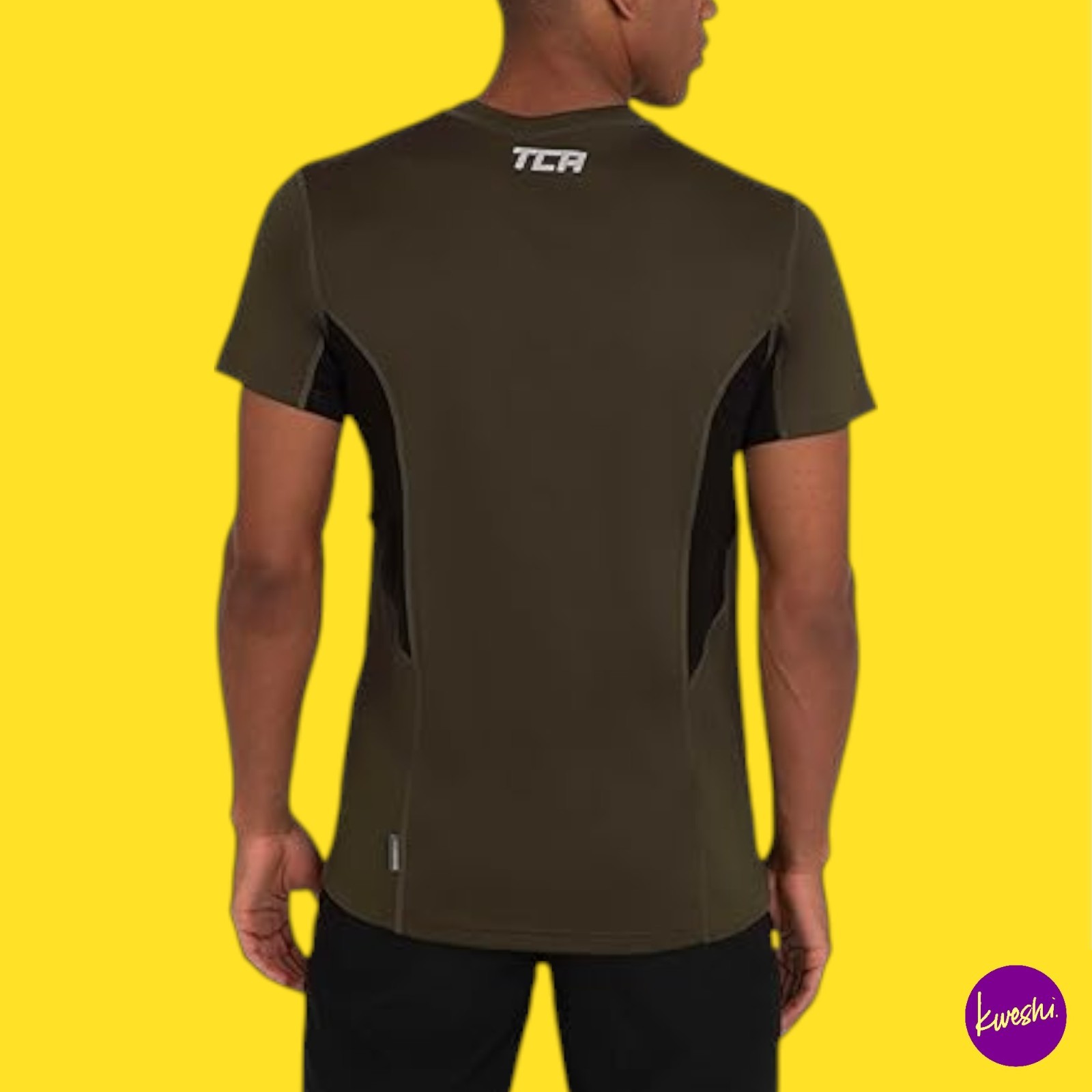 TCA Men's Atomic Quick Dry Performance T-Shirt, Forest Night, UK XXL | EU 56 gallery