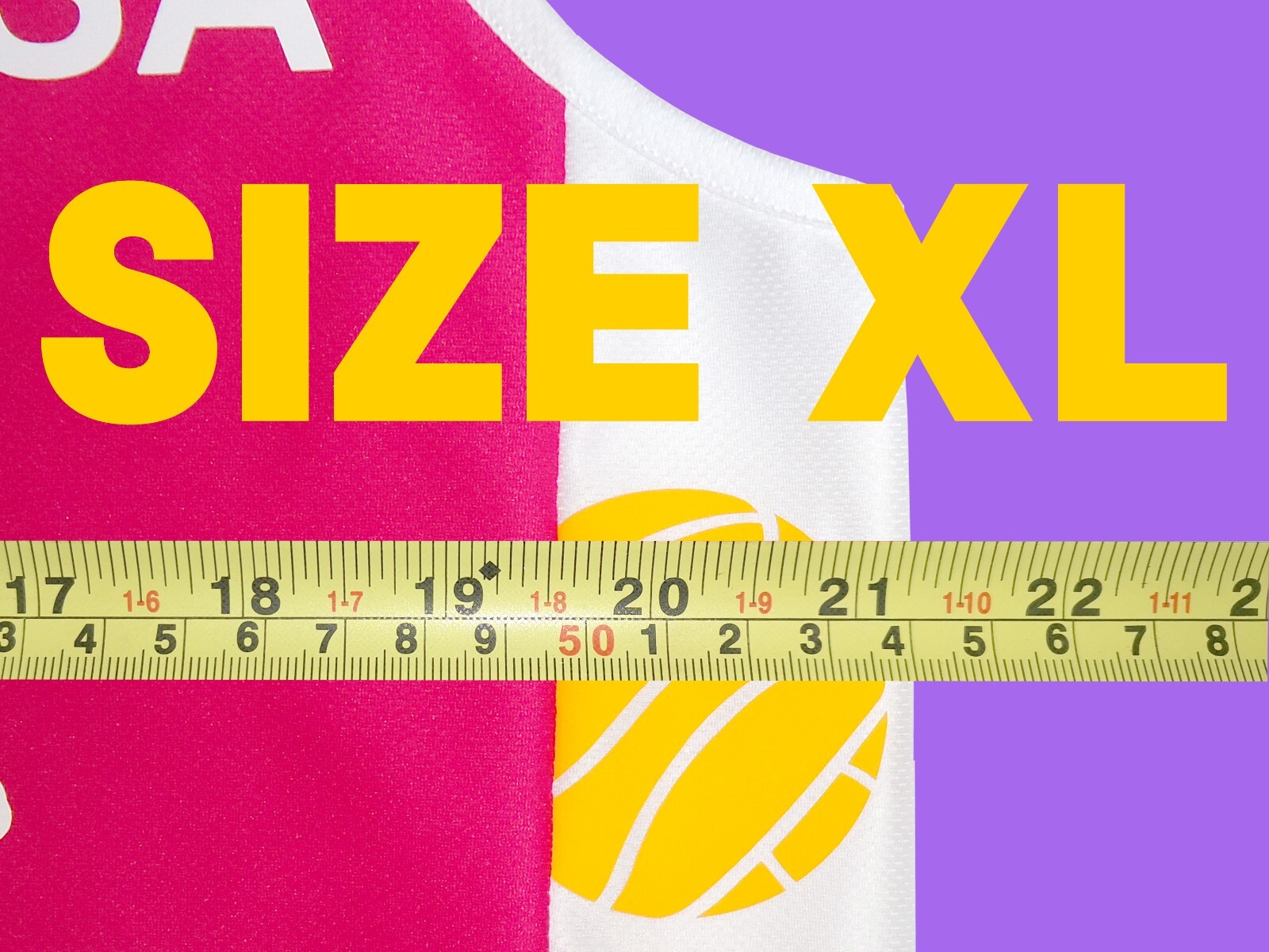 Custom Beach Volleyball Jersey Fuchsia/White Size S, M, L, XL, 2XL New gallery