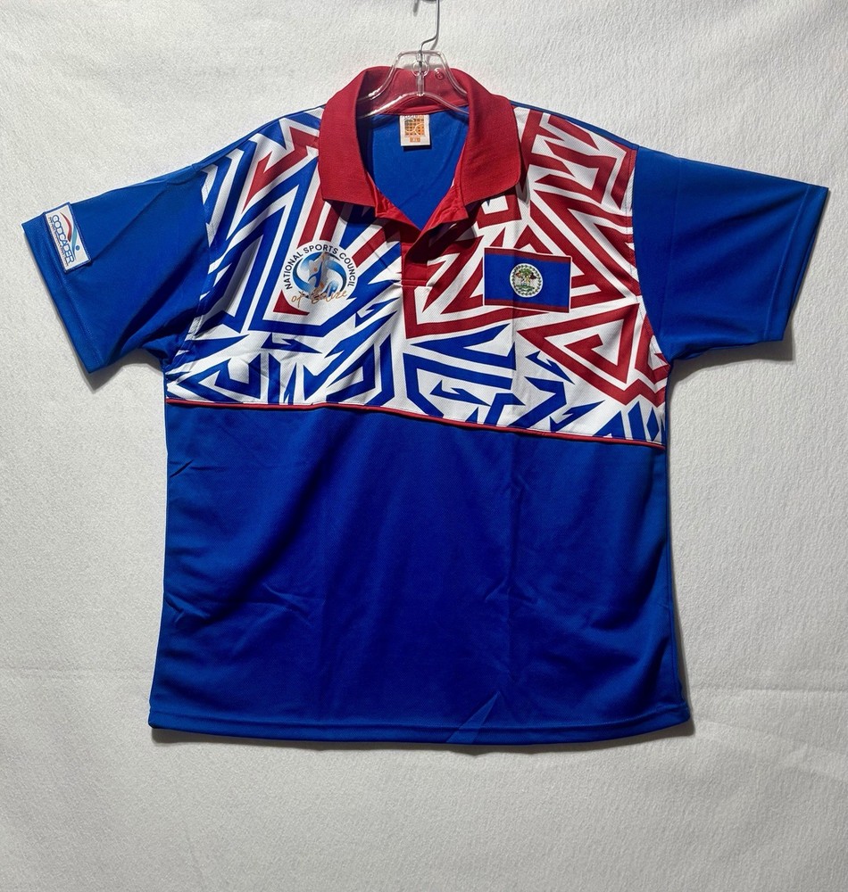 Belize 2026 Juegos Deportivos Estudiantiles CODICADER Shirt XL Jersey Blue NEW