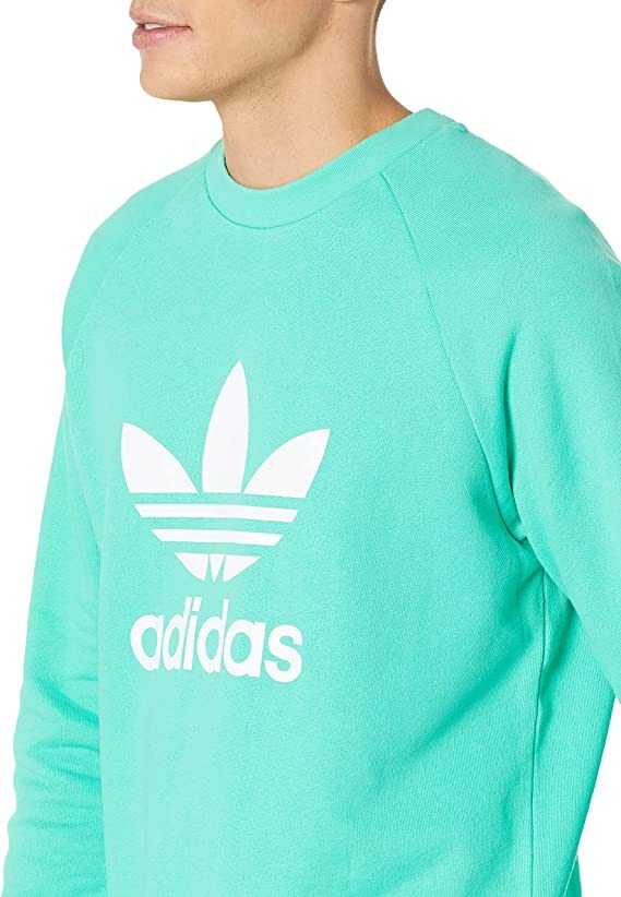 adidas Originals Men's Adicolor Classics Trefoil Crewneck Sweatshirt Top gallery