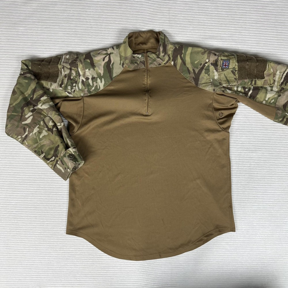 British Ahirt Mens M Multicam 1/4 Zip UBACS Tacticalrmy Combat S Long Sleeve