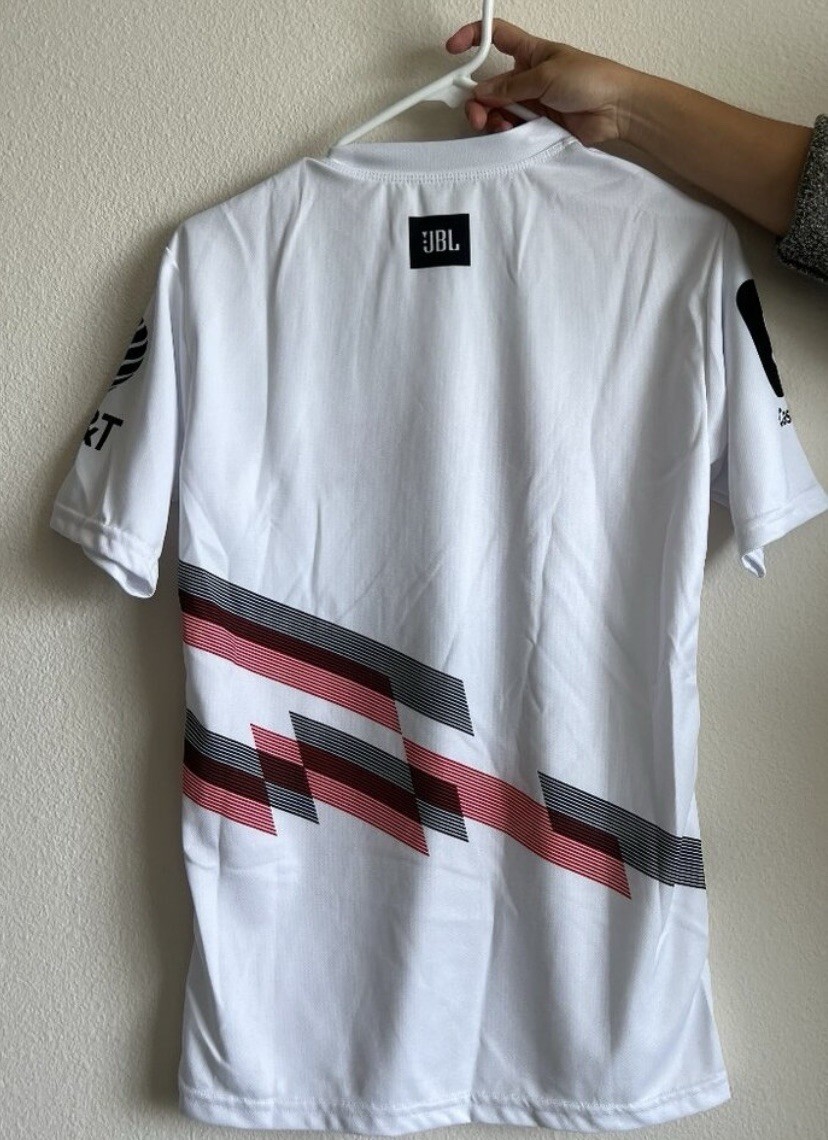 100 Thieves 2021 Cardinal Jersey Men’s Small (playoff, Vct, LoL) gallery