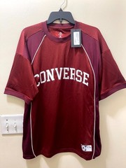 Converse Retro Chuck SS Jersey Men’s Medium Maroon Short Sleeve CVM5K503-MJZ