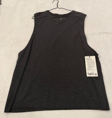 Lululemon Mens 2XL Metal Vent Tech 2.0 Sleeveless Black