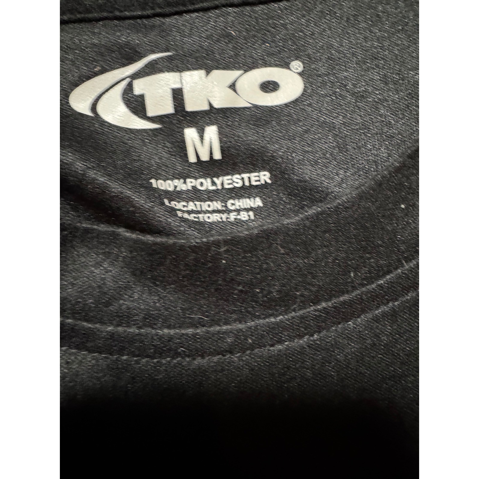 TKO Mens Performance T-Shirt Bundle 2 Pack Black Short Sleeve Activewear Medium gallery