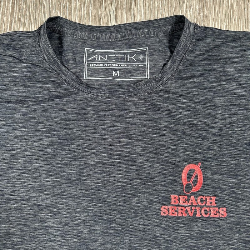 Outrigger Canoe Long Sleeve Shirt, Black, Medium, Anetik Premium Performance gallery